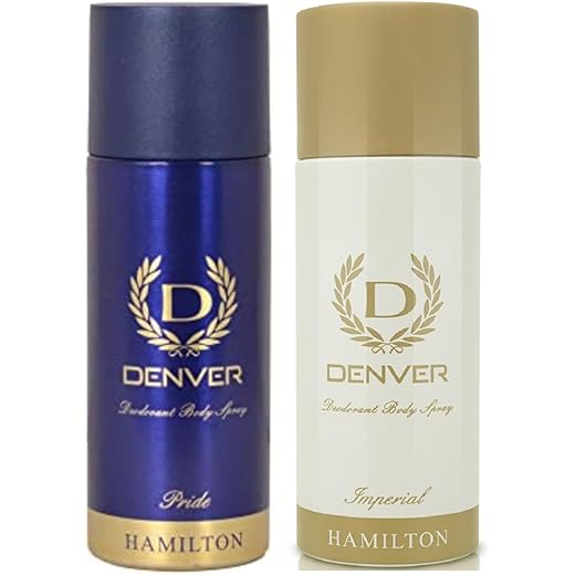 DENVER Pride Deo Combo Pack - Long Lasting 165ML