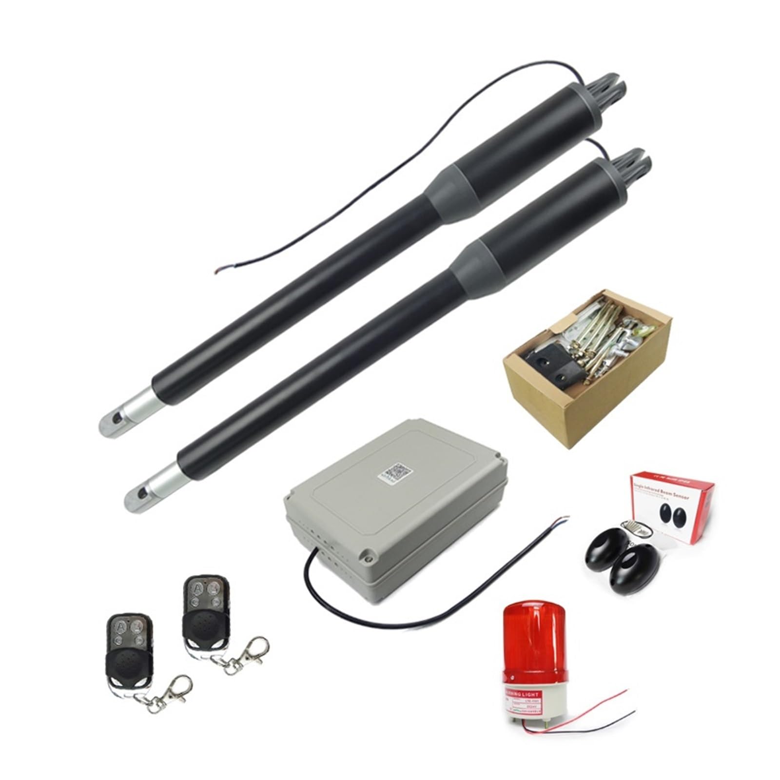 Automatic Gate Opener, 200 Kgs Solar Engine Motor System Automatic Door AC220V/AC110V Swing Gate Driver Actuator Suit Gates Opener(1)