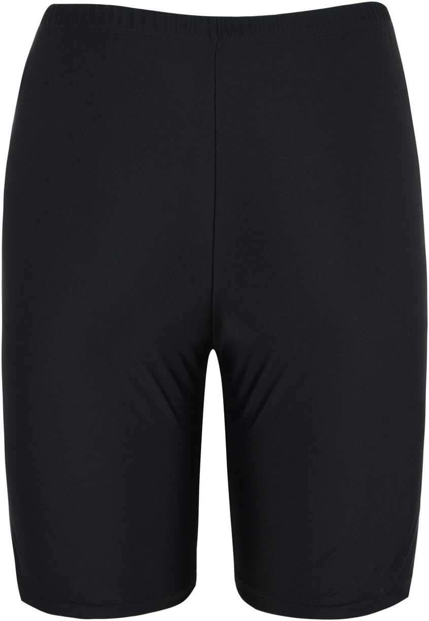 Hilor Women's Active Swim Shorts Sports UPF50+ Swim Board Shorts Modest Swimsuit Bottoms