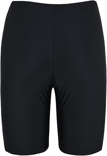 Miniatura 6 de Hilor Pantalones cortos de ciclismo para mujer, con protección a los rayos UV, shorts deportivos