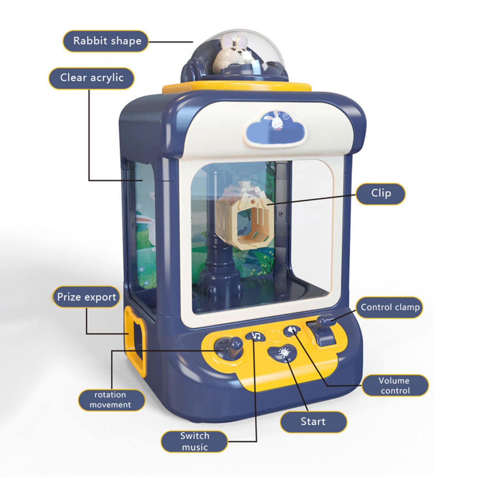 ユキエモン　ルームメイト　ムービースタジオ　2柄　少し大きめ　ミニポーチ Amazon | クレーンゲーム おもちゃ ， ミニぬいぐるみ20個と