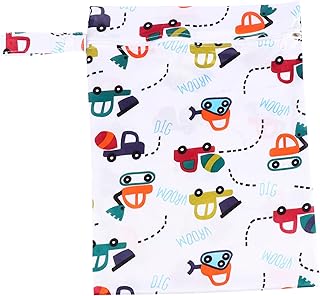 Totority Carrinho Saco De Pendurar Saco Organizador De Carrinho Zip Lock Saco De Armazenamento Saco De Maiô Saco Molhado Para Maiô Fralda Saco Molhado Saco Reutilizável Para Fraldas Saco