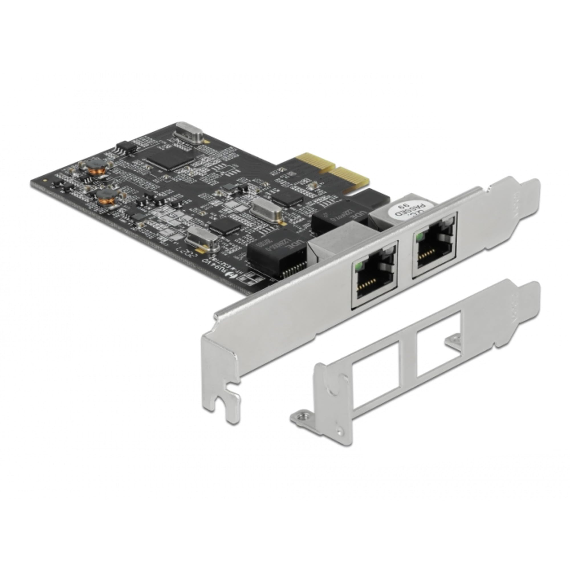 DELOCK TARJETA DE RED PCI EXPRESS X2-2 X RJ45 2,5 GIGABIT LAN RTL8125