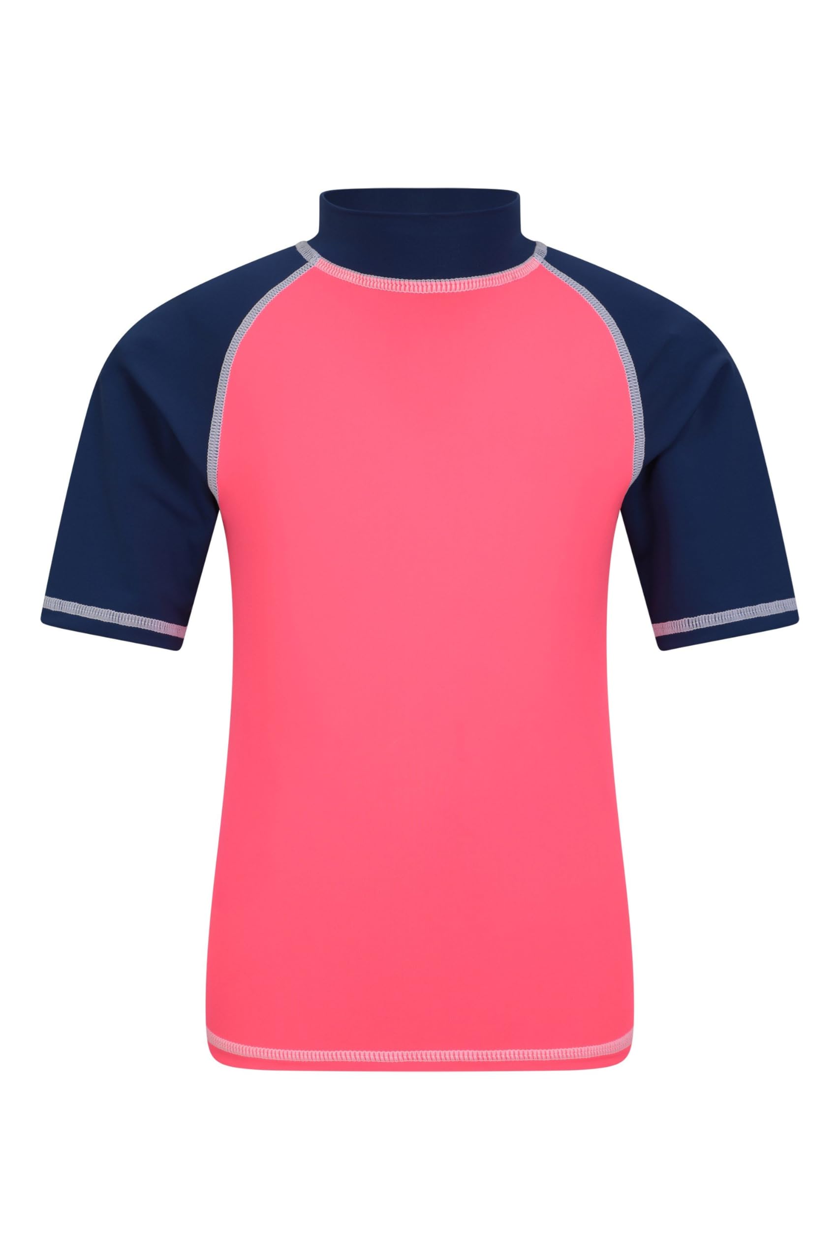 Mountain Warehouse Short Sleeves Kids Rash Vest - UPF50+ Sun Protection Rash Guard, Fast Dry, Flat Seams Childrens Top - for Spring Summer, Swimming — view 23