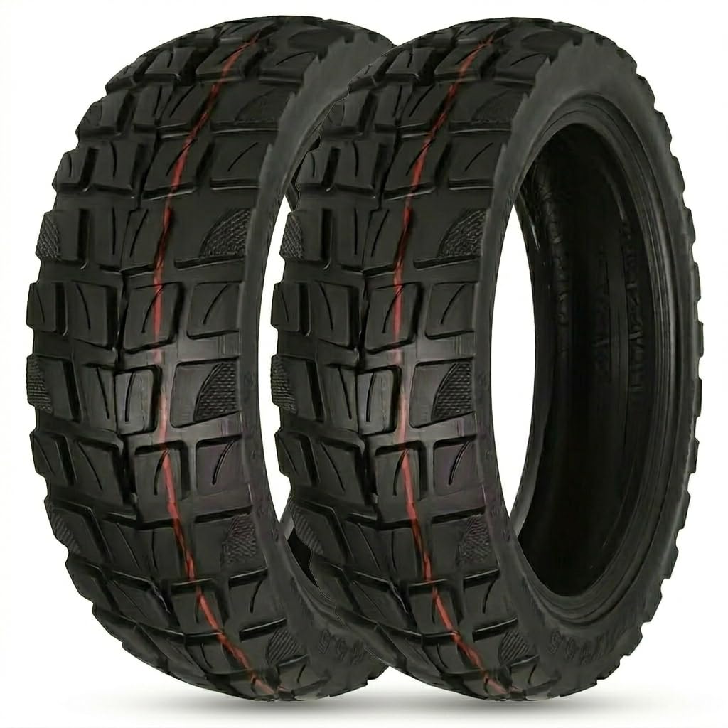 ANSENI Opona bezdętkowa 10X2.75-6.5 Dla hulajnogi elektrycznej Urbanglide eCross Pro 2/Pro Boost, Kukirin G2 Master/Kukirin G3/Dualtron 3/Smartgyro Speedway/Rockway (2 opony)