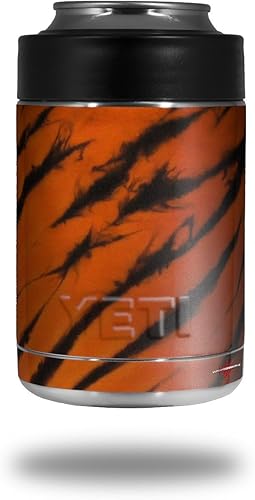 Tie Dye Bengala Belly Stripes – Etiqueta autoadhesiva piel envolver Fits Yeti Rambler colster y rtic puede de estilo (Cooler no incluido)