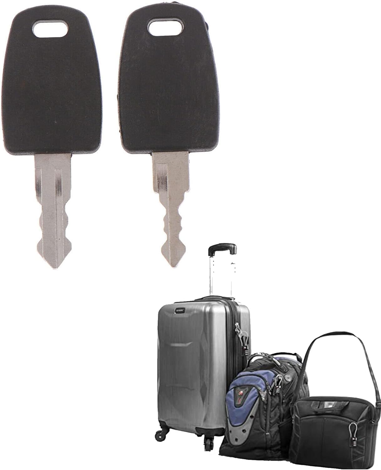 2 Pieces TSA002 007 Master Keys Multifunction TSA002 007 Key Travel