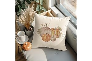 Pumpkin Fall Pillow Cover: Cozy Autumn Decor