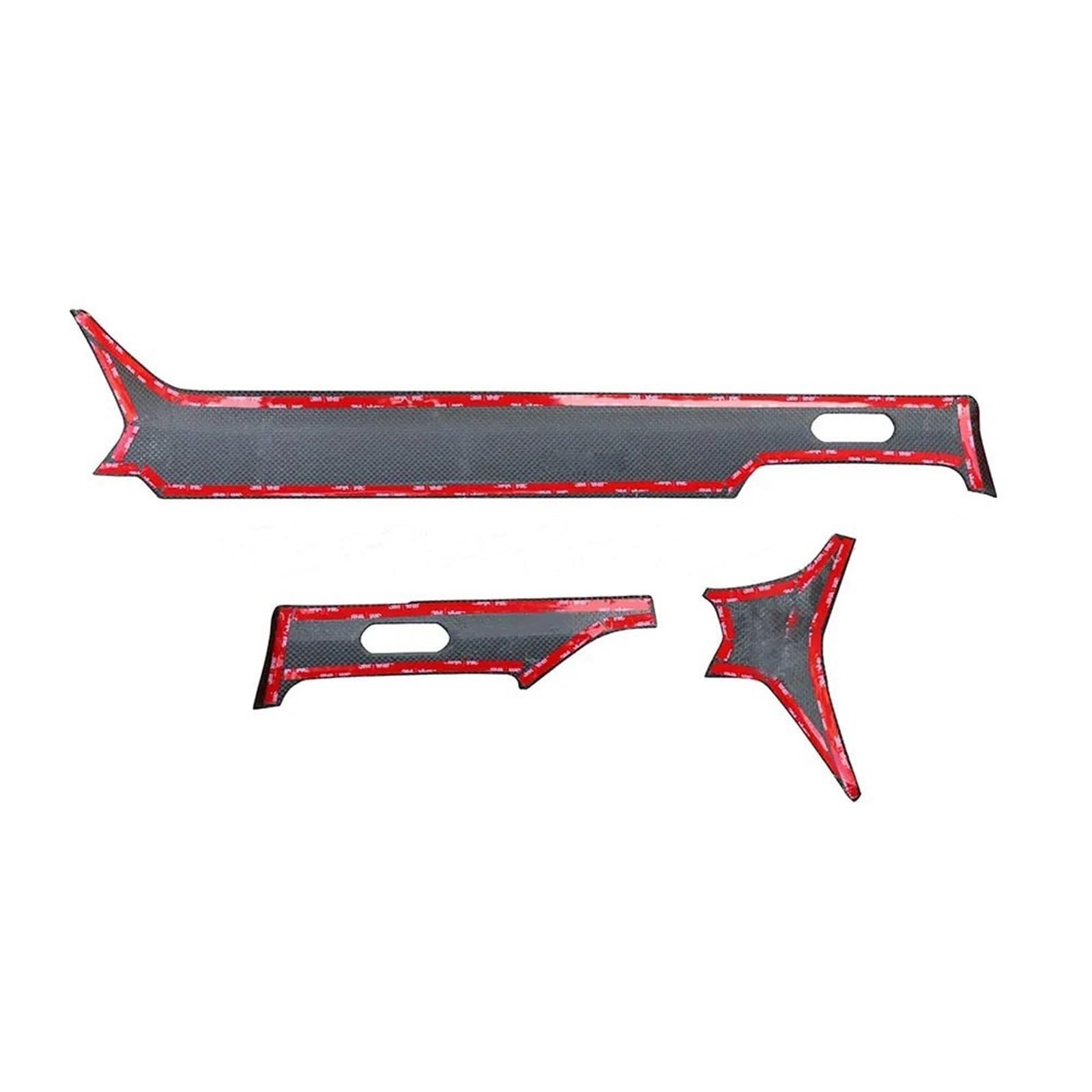 Pour Lamborghini URUS carbone sec conduite à gauche tableau bord Console centrale panneau garniture couverture intérieure Revêtement carbone console centrale Kit fibre