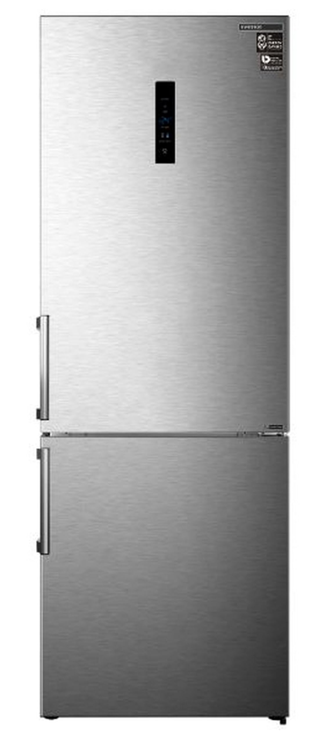 INFINITON | Frigorifico FGC-469WC20XEM | 200 cm de Altura| Clase E| 495 Litros| Ancho 70 cm | Acero inoxidable