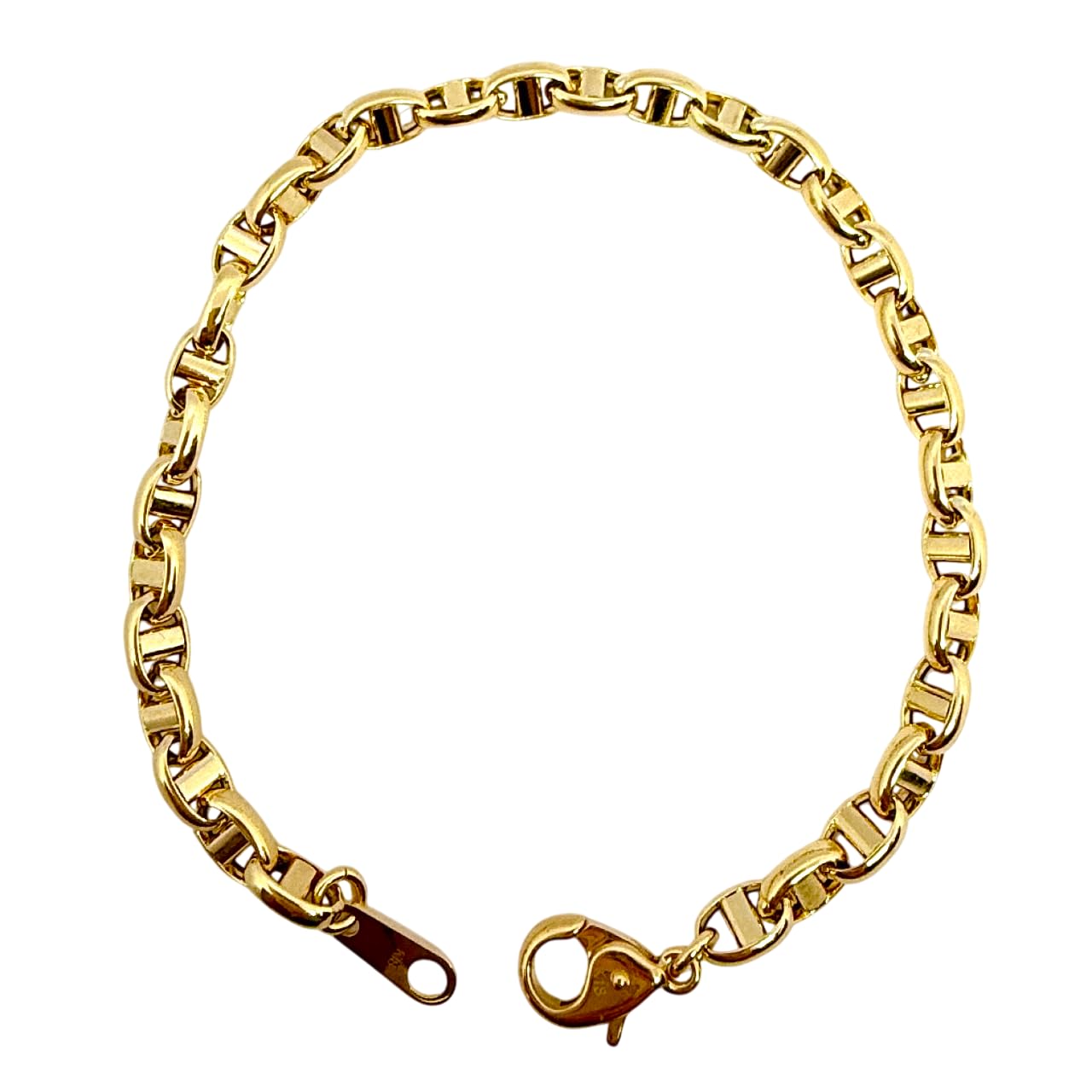 Amazon | [RMジュエリー] 18金 アンカー マリン チェーン ブレスレット