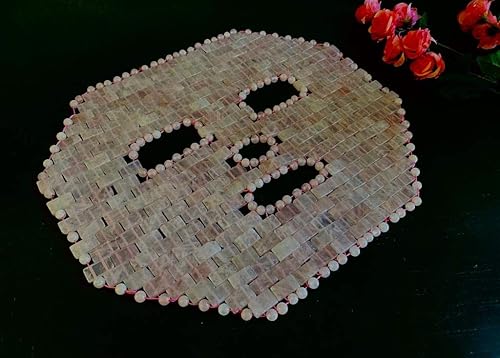 Miniatura 7 de Máscara facial de cuarzo rosa y rodillo para la cara para promover la relajación y el alivio del estrés. Regalos de cuarzo rosa para mamá Regalos de