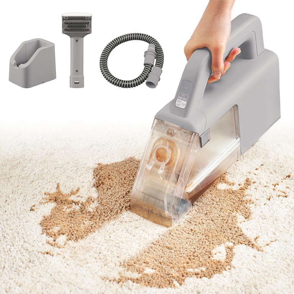 Amazon | リンサークリーナー ハンディ コードレス 布用【車のシートも