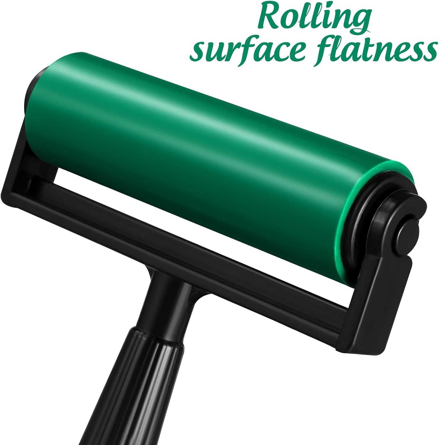 Ciieeo Green Printmaking Rubber Roller for Craft Projects Ink and Stamping Tools Ideal for Gel Printing Plates and Art Projects