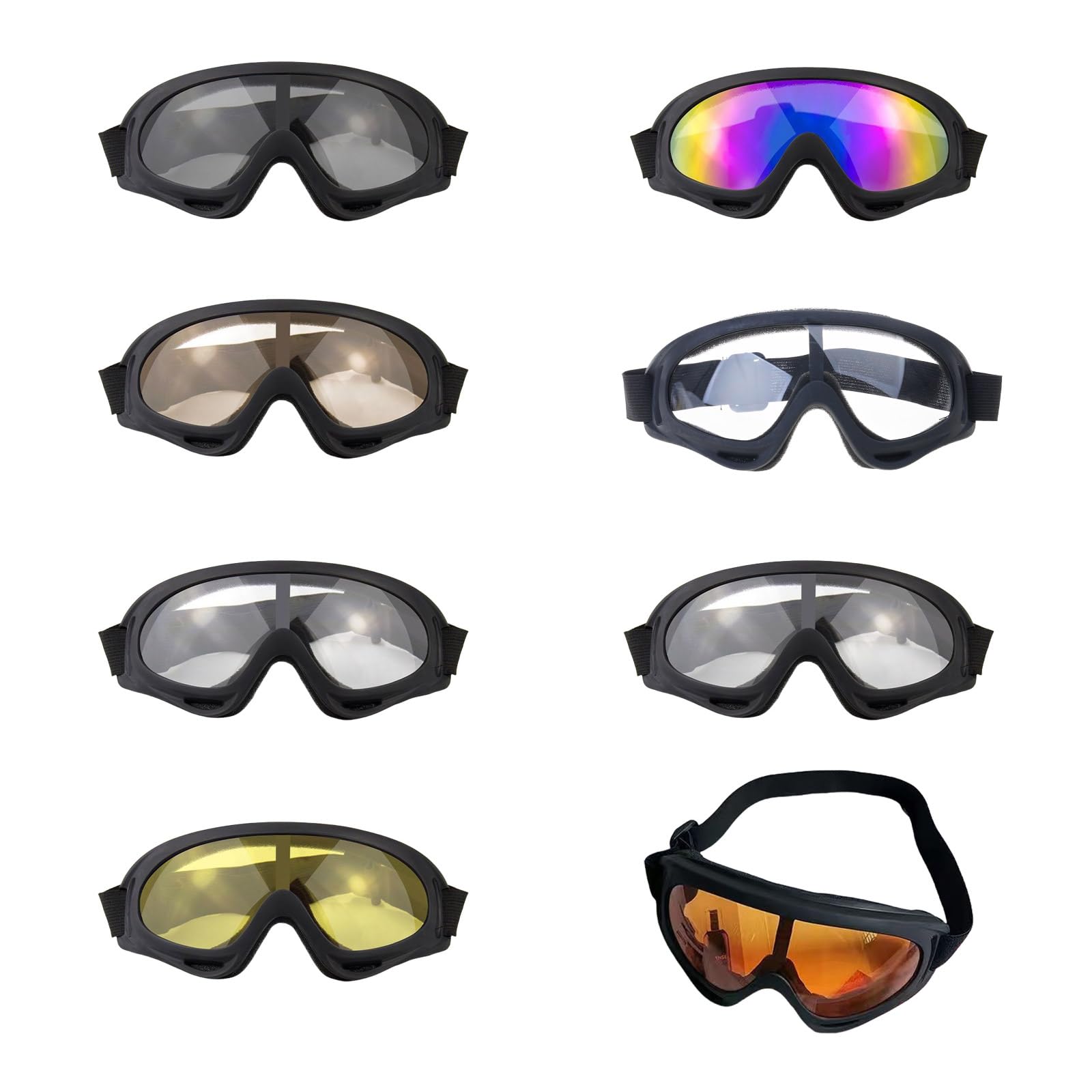 Lunettes de protection anti-vent anti-sable extérieur