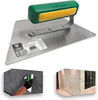 Galo Desempenadeira em aço Inox 310/00 24x13x12cm para Cimento Queimado Verde - Original