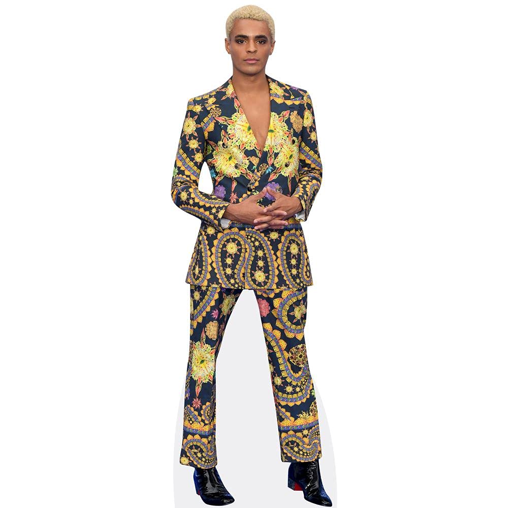 Layton Williams (Pattern Suit) Mini Size Cutout