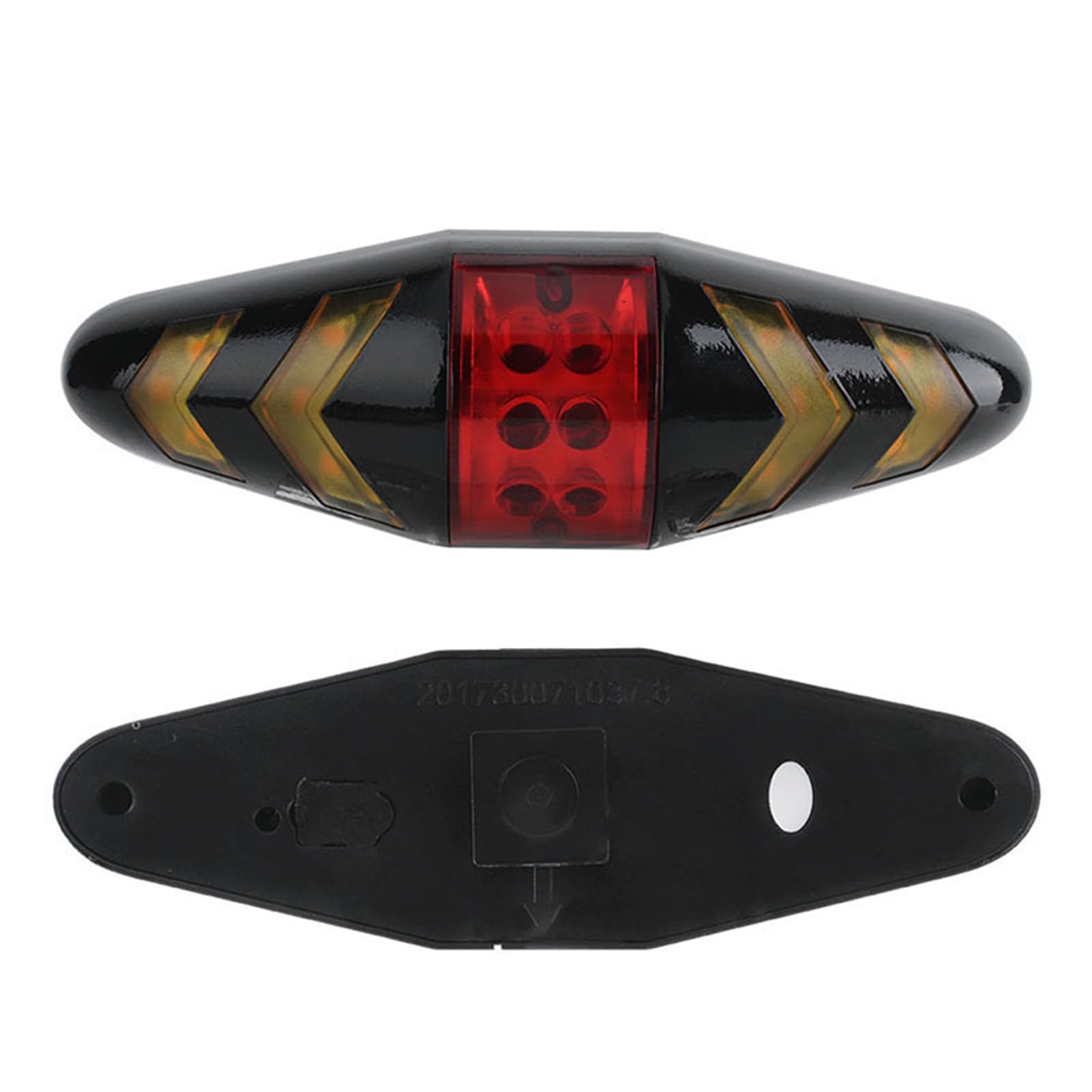 e bike Turn Signals, Wireless Remote Bike Blinkers, 6 Lighting Modes, Interactive Usb Rechargeable Tail Light, Waterproof Led Indicator, Ideal for Road Cycling and Night Riding
