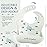YINGJEE Silicone Baby Bibs, Adjustable Baby Bib for Girls and Boys Babies & Toddlers, Waterproof Soft Durable Bibs with Food Catcher BPA Free (color 01)