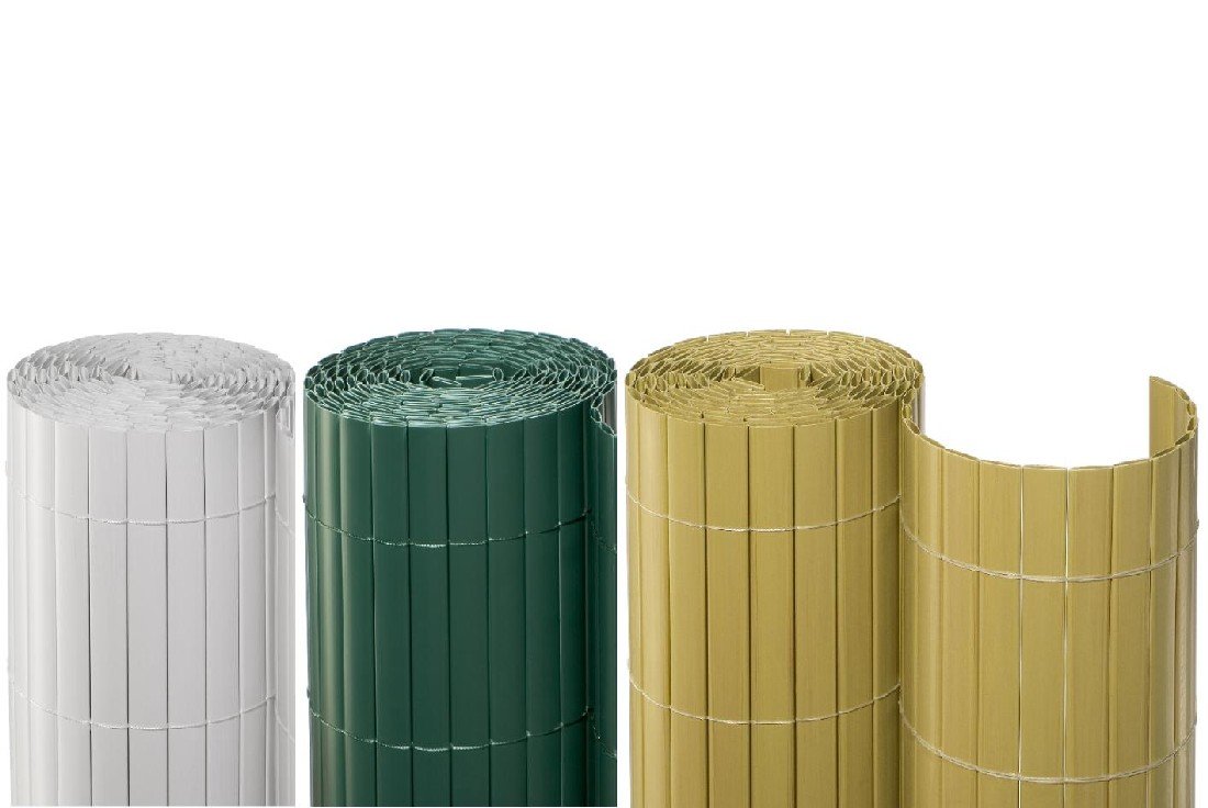 NOOR Recinzione frangivista in PVC, 10 m - Arredi Casa