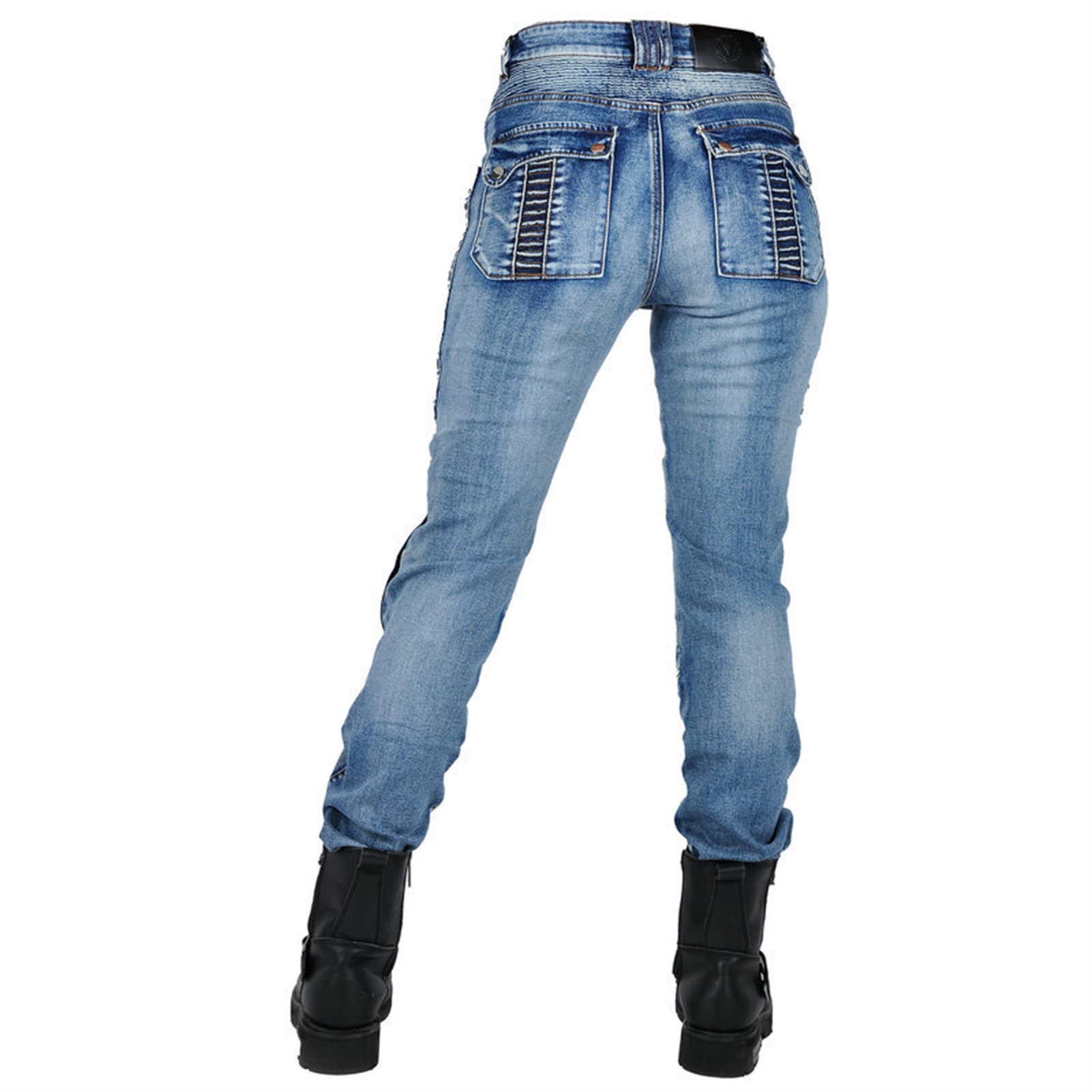 SHUOJIA Men And Women Motorbike Jeans, Motorcycle Protective