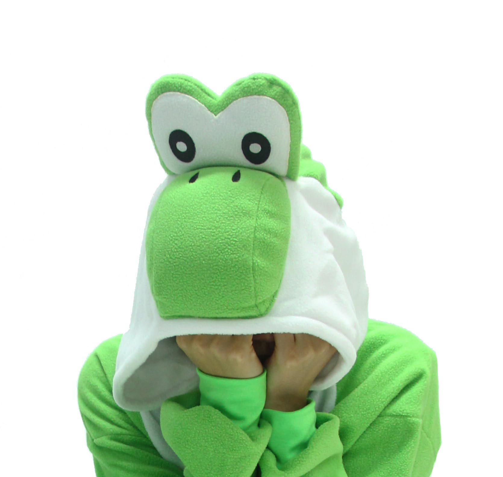 Pijama de Franela Yoshi Unisex para Adulto Mono de Animal para Mujer y Hombre Pijama Original de Noche,Disfraz Cosplay, Ropa de casa, Easter Pijamas