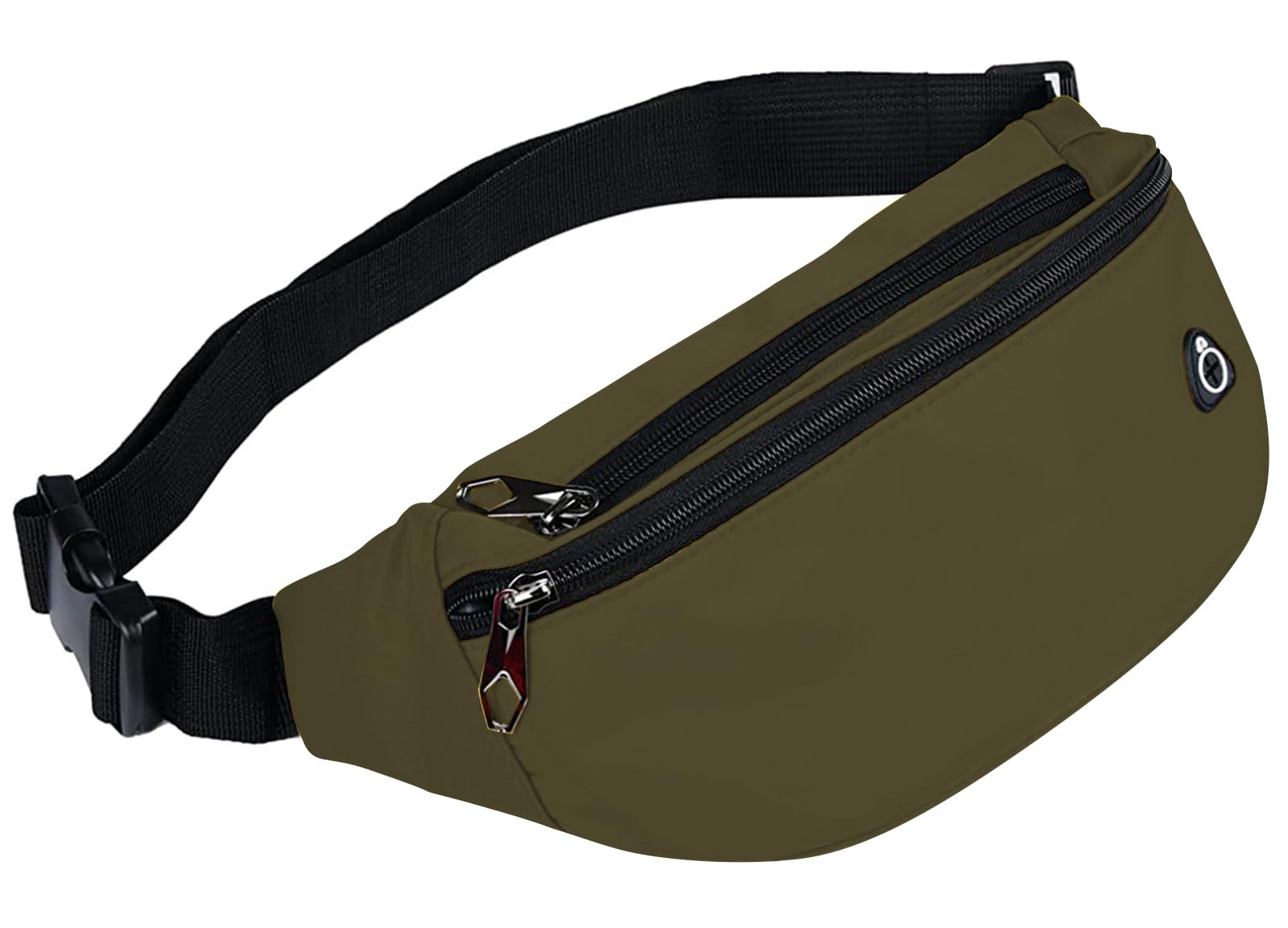 Fanny Packs for Men and Women, Waterproof Sports Waist Pack Bag for Travel Hiking Running Hands-free