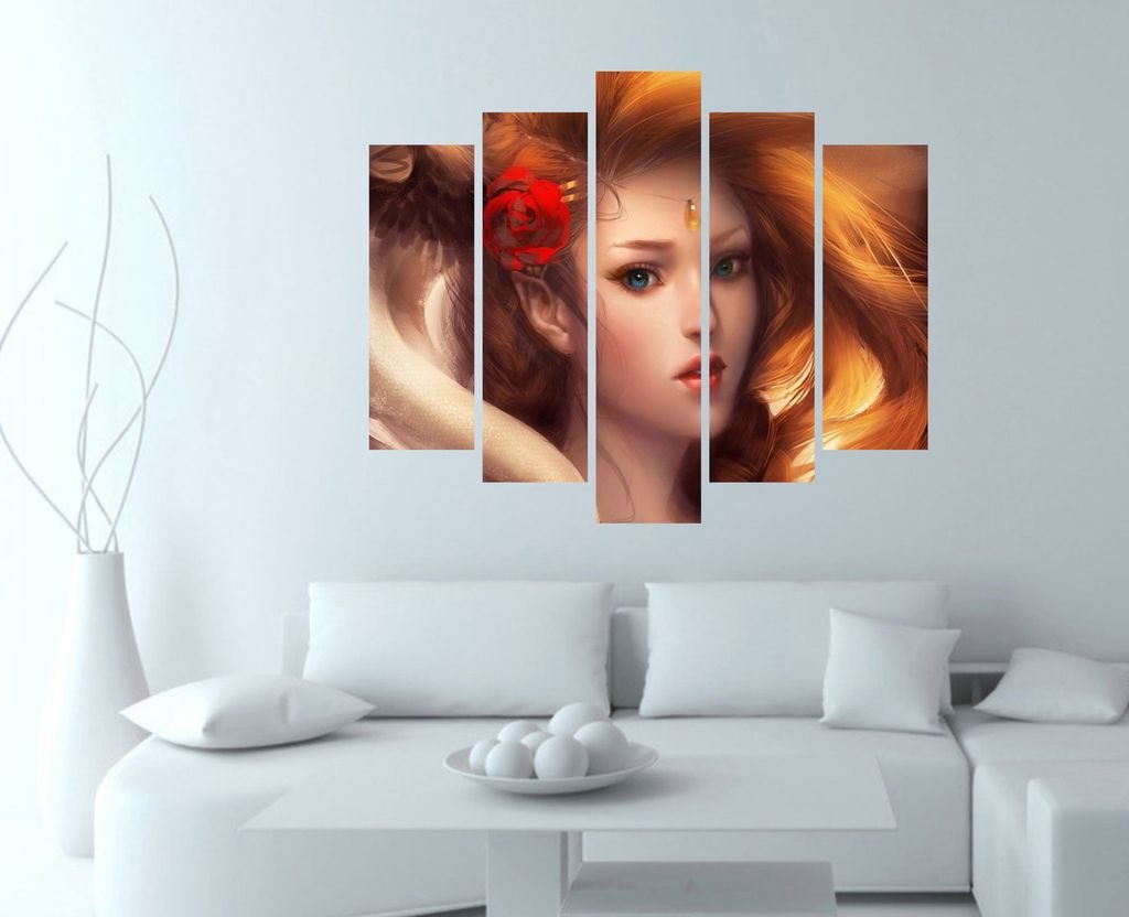 Buy Impression Wall Decor Girl Fantasy Wall Cut Outs Online at Low