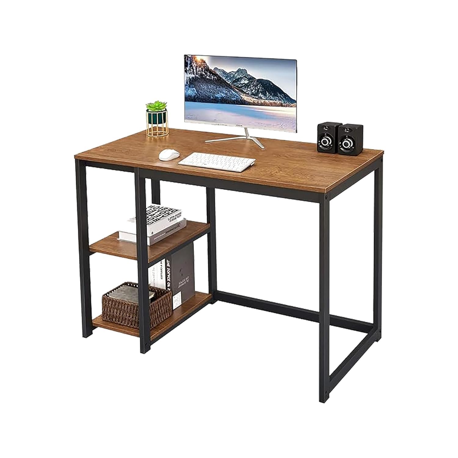 See full amazon price history chart for Cloudyfeel Computer Desk with 2 Shelves Sturdy Home Office Desk with Medium Storage Space Modern Gaming Desk Study Writing Laptop Table Cloudyfeel Computer Desk with 2 Shelves Sturdy Home Office Desk with Medium Storage Space Modern Gaming Desk Study Writing Laptop Table (B0DCZLM7MB) Amazon Price History, Amazon Price Tracker