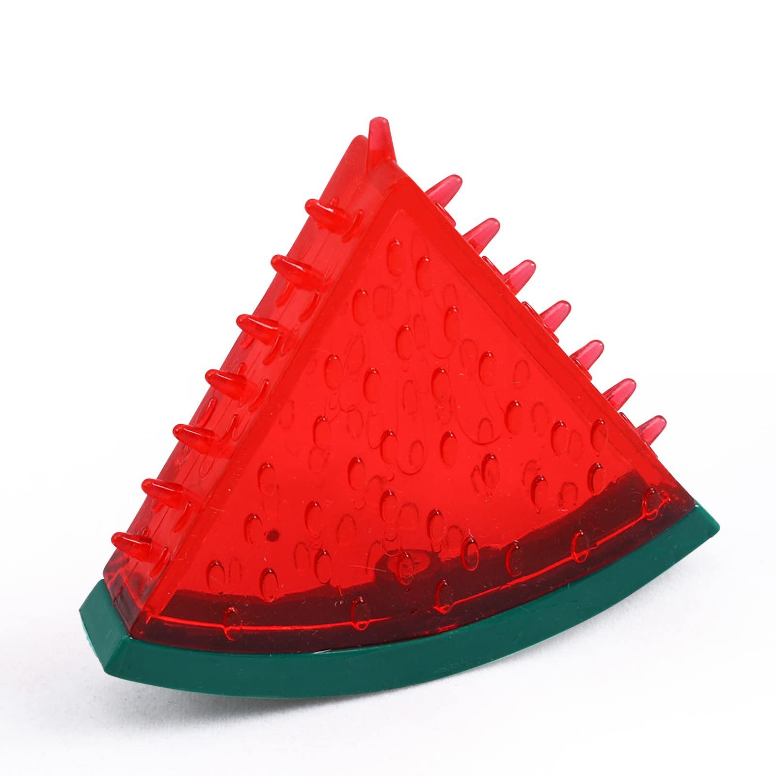 Beufee Dog Cooling Chew Toys, Frozen Summer Puppy Teething Toys Fruit Lemon Pineapple Watermelon Design Freezable Dog Teething Training Tool (Watermelon teeth grinding toys)