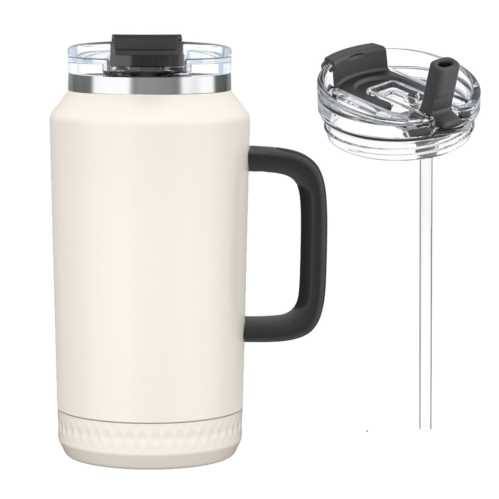 Amazon.com | Hydraful 64 oz Tumbler with Handle and Straw - 100