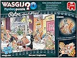 Puzzle Jumbo Spiele GmbH 19177 - Wasgij Retro Mystery 4: Live Unterhaltung! (1000 Teile)