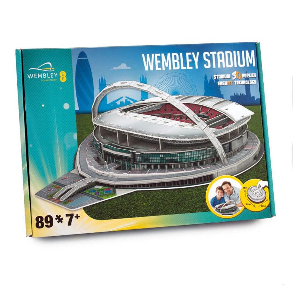 Paul Lamond National Soccer Club Games 3845 Wembley 3D Stadium, Red, Grey