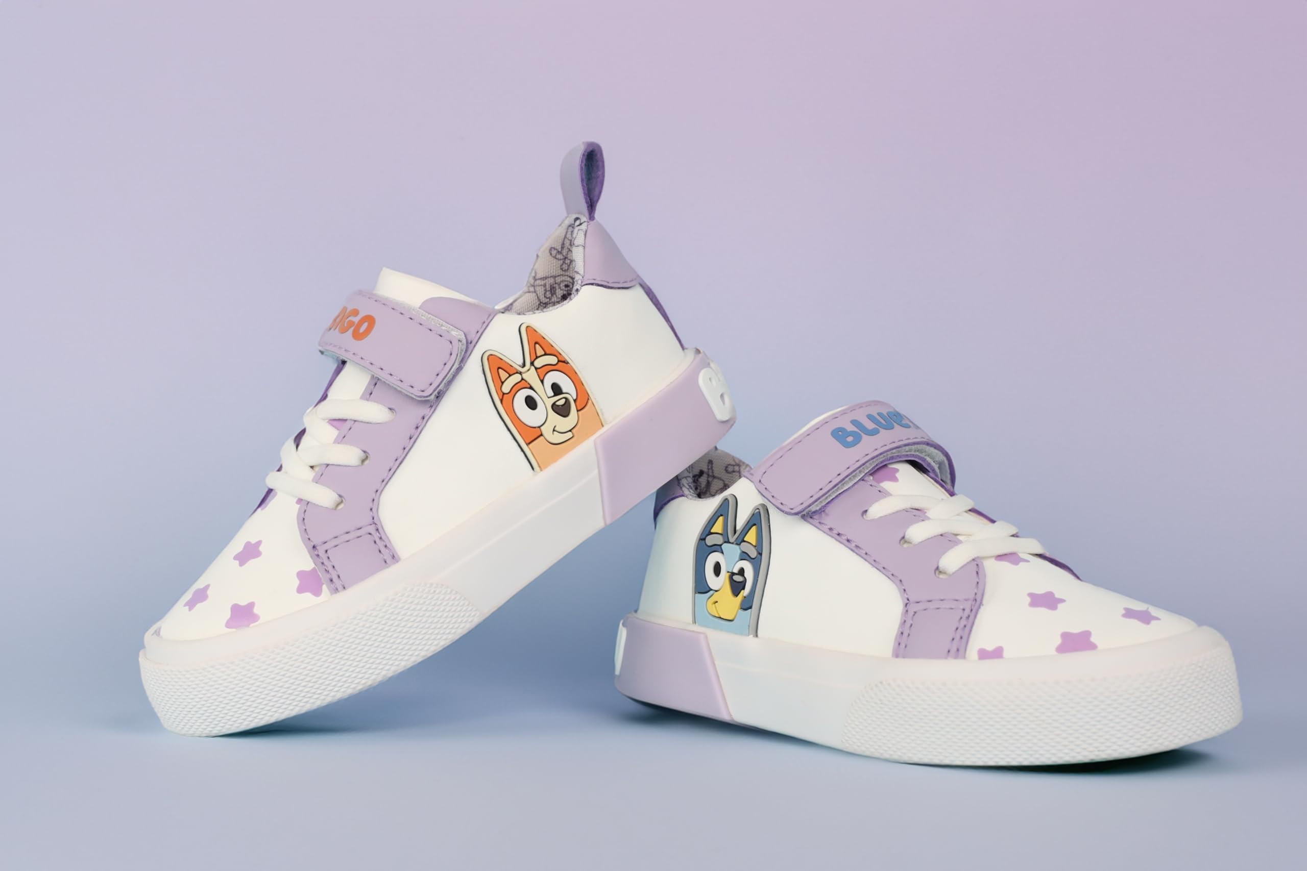 Bluey Tenis bajos para niñas y zapatos de bingo para jóvenes