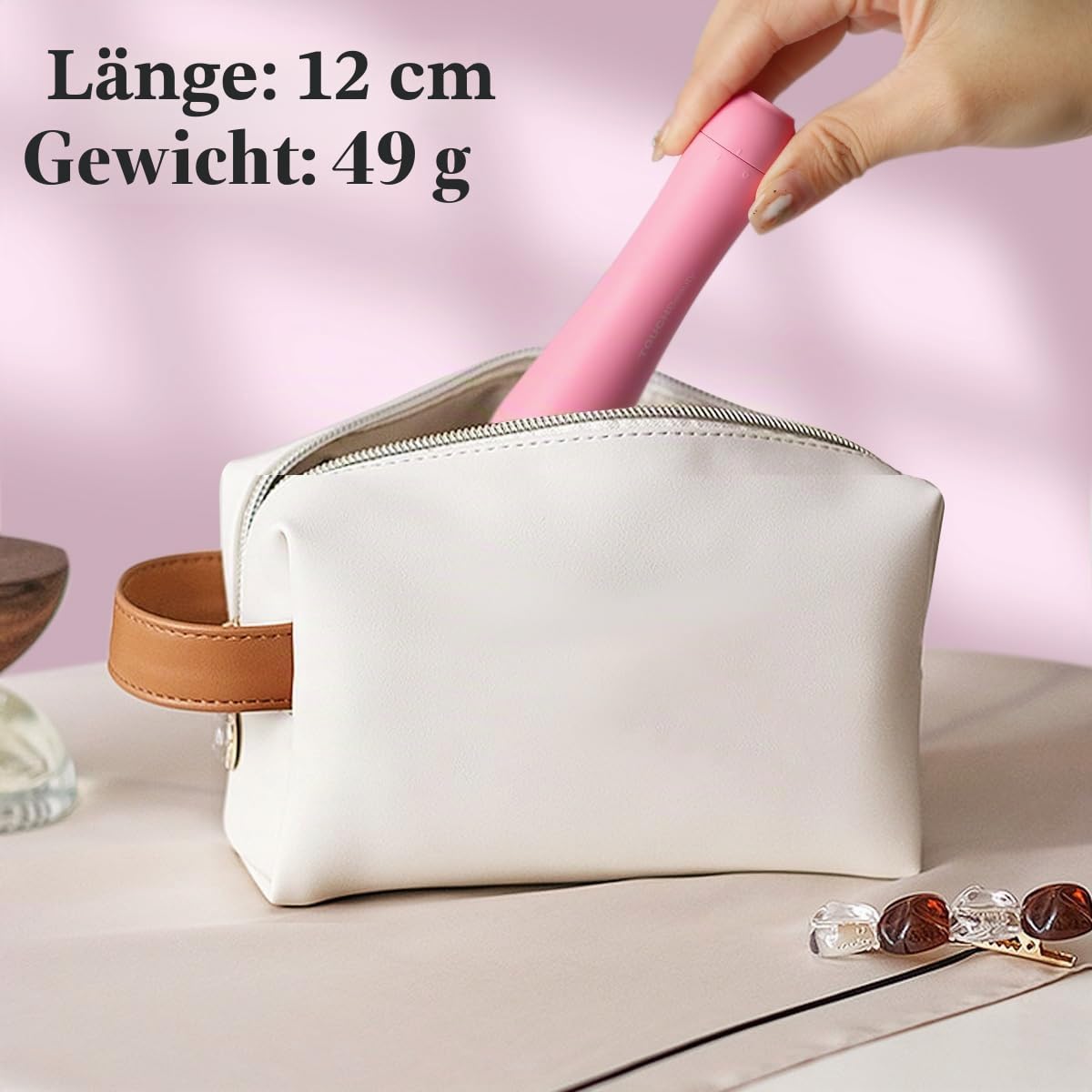 TOUCHBeauty Gesichtshaarentferner für Frauen, AG-1653EU,Damenrasierer Elektrisch Gesicht Damen Gesichtsepilierer Rasierer Damen Elektrisch Gesichtsrasierer für Wangen, Lippen, Kinn und Hals