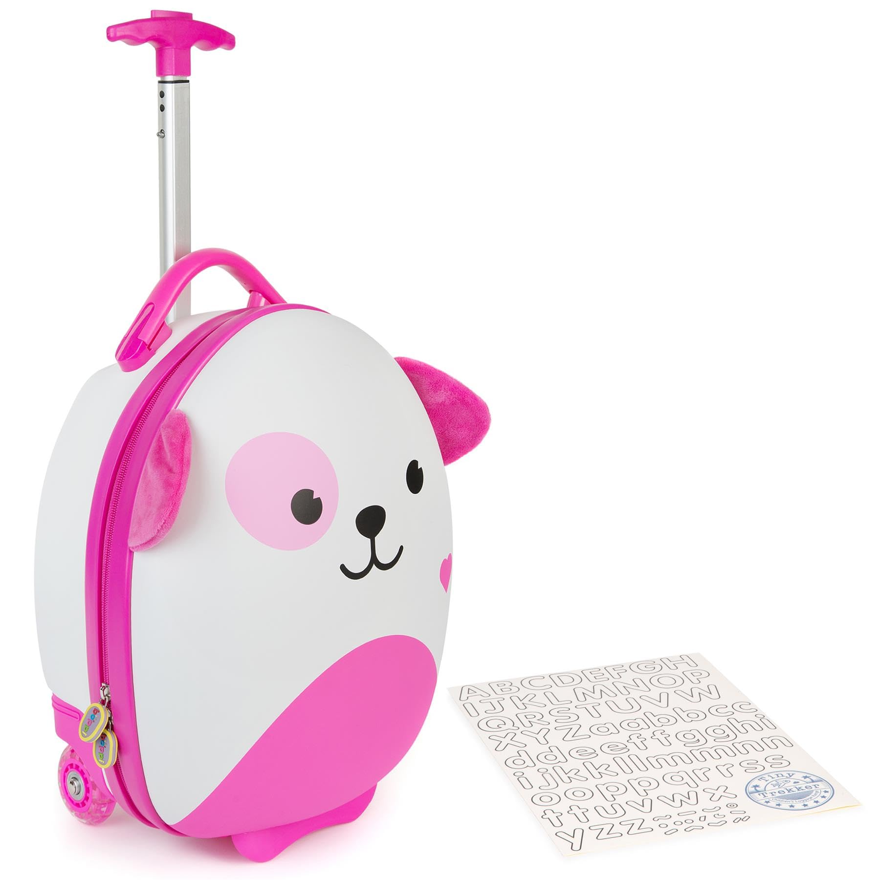 boppi - Children's Suitcase - Tiny Trekker Children's Trolley Suitcase - Boys & Girls Suitcase - Suitable as Cabin Luggage - 17 L