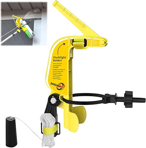 Spray Can Extension Pole Adaptor,Adjustment Sprayer Bracket Adaptor for Wasp/Hornet/Bee