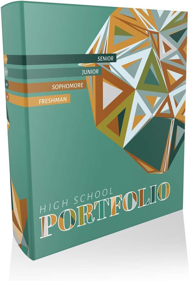 Well Planned Gal High School Portfolio Binder