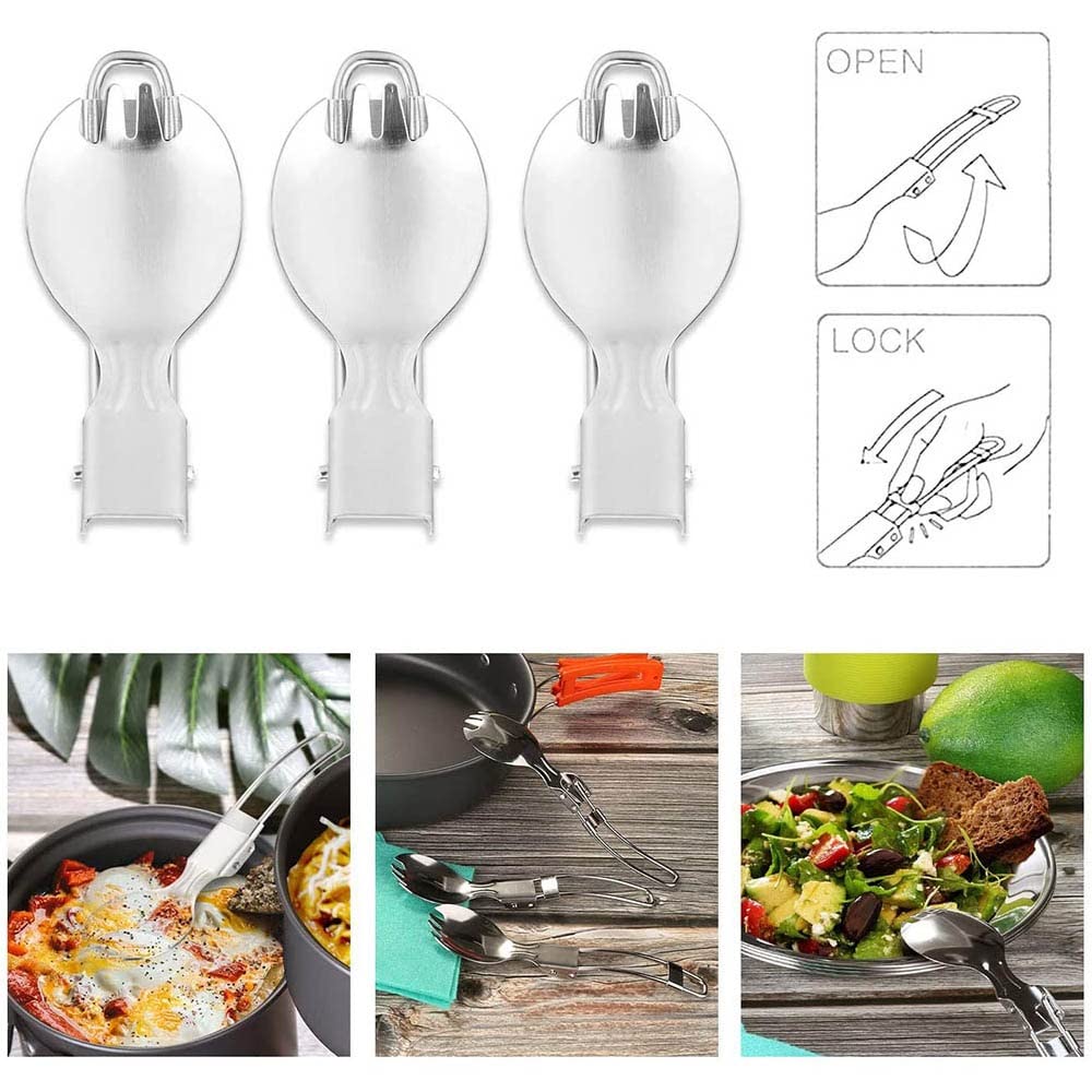 Attrezzatura da Viaggio da Campeggio Stoviglie Kit di pentole Pentole Bruciatore Accessori per fornelli a Gas Set di Utensili da Cucina Forniture per Barbecue da Picnic