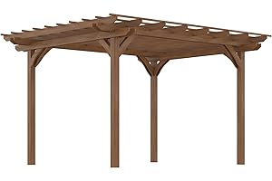 Outsunny 12' x 10' Outdoor Pergola: The Perfect Shade Solution for Your Patio or Backyard