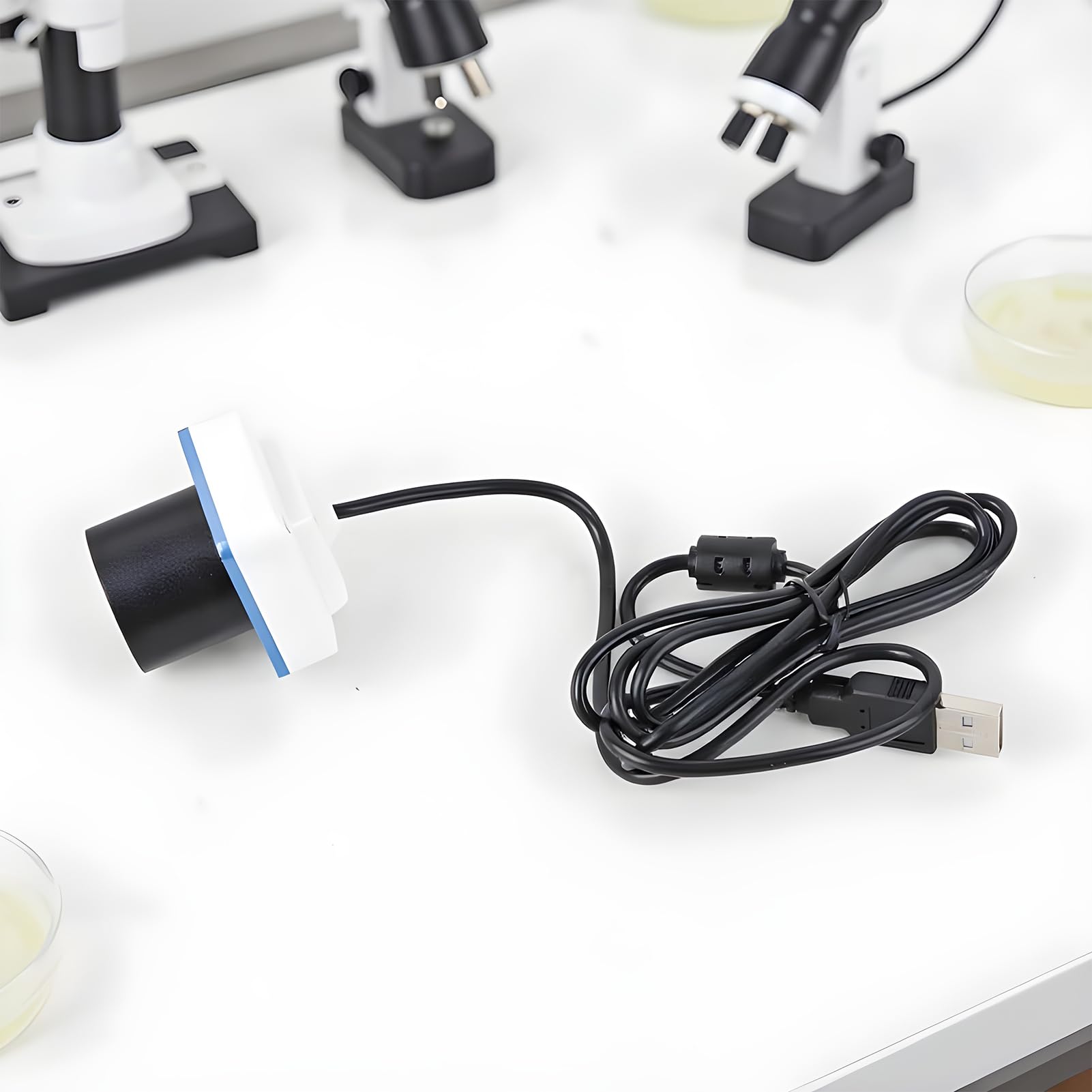 Telecamera Astronomica USB Per Telescopio - Oculare 300.000 Pixel, Plug & Play, Per Luna E Pianeti, Osservazione E Fotografia