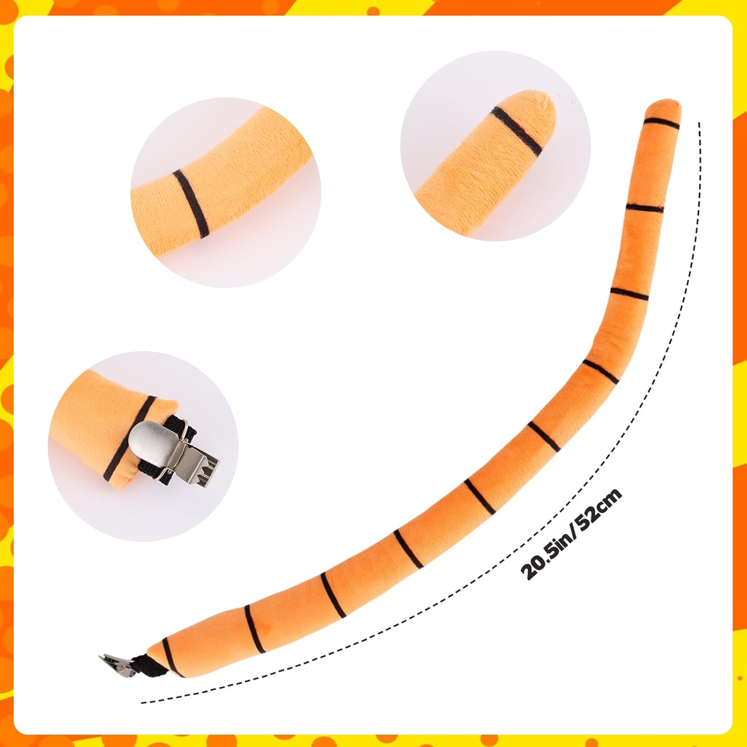 6 Pcs Halloween Villainous Cat Costume including Headband Eye Mask Tail Bow Tie Gloves and Socks for Halloween and Book Day Cosplay - Image 4