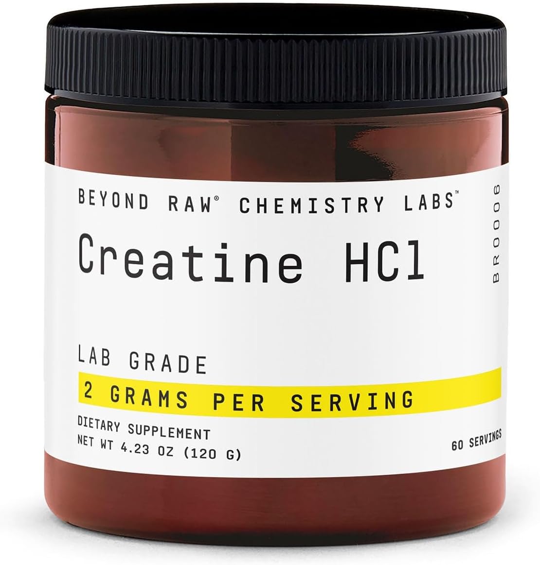 Product image of BEYOND RAW Creatine HCl Powder, Science Backed, Lab Grade, Creatine for Women & Men, Muscle Strength, Energy Production, Athletic Performance, Cognitive Support, Cellular Hydration, 60 Servings