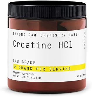 BEYOND RAW CHEMISTRY LABS CREATINE HCL