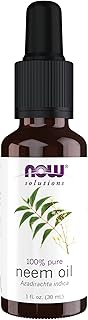 NOW Solutions, Neem Oil, 100% Pure, Made From Azadirachta Indica (Neem) Seed Oil, Natural Relief from Irritation and Other...