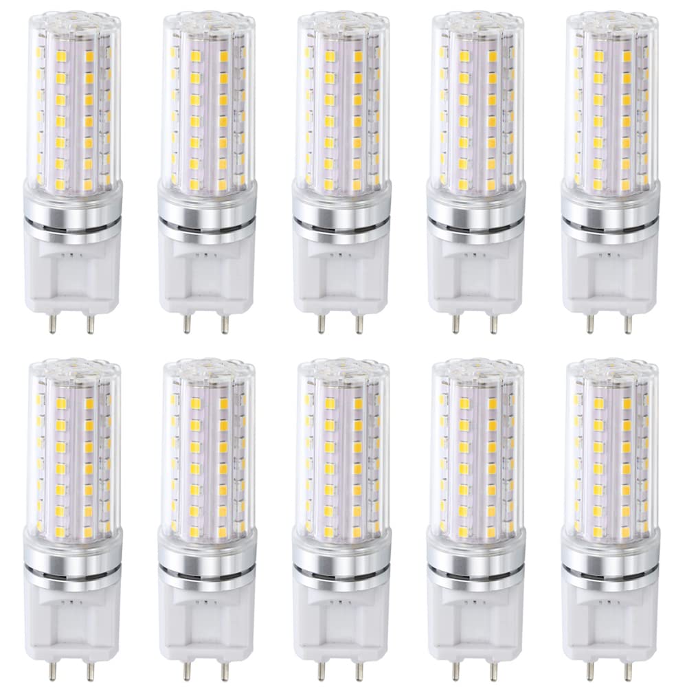 Lampadine LED G12, Lampadina G12 Bi-Pin Base Corn, 10 Watt 1500LM, 15 Watt 2200LM, 20 Watt 3000LM, 3000K 4000K 6000K AC Non dimmerabile 85V~265V (Confezione da 10)