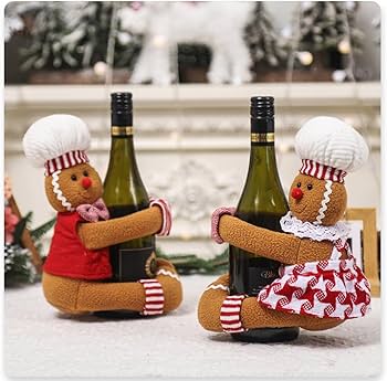 Wine bottle christmas tree topper Clearance