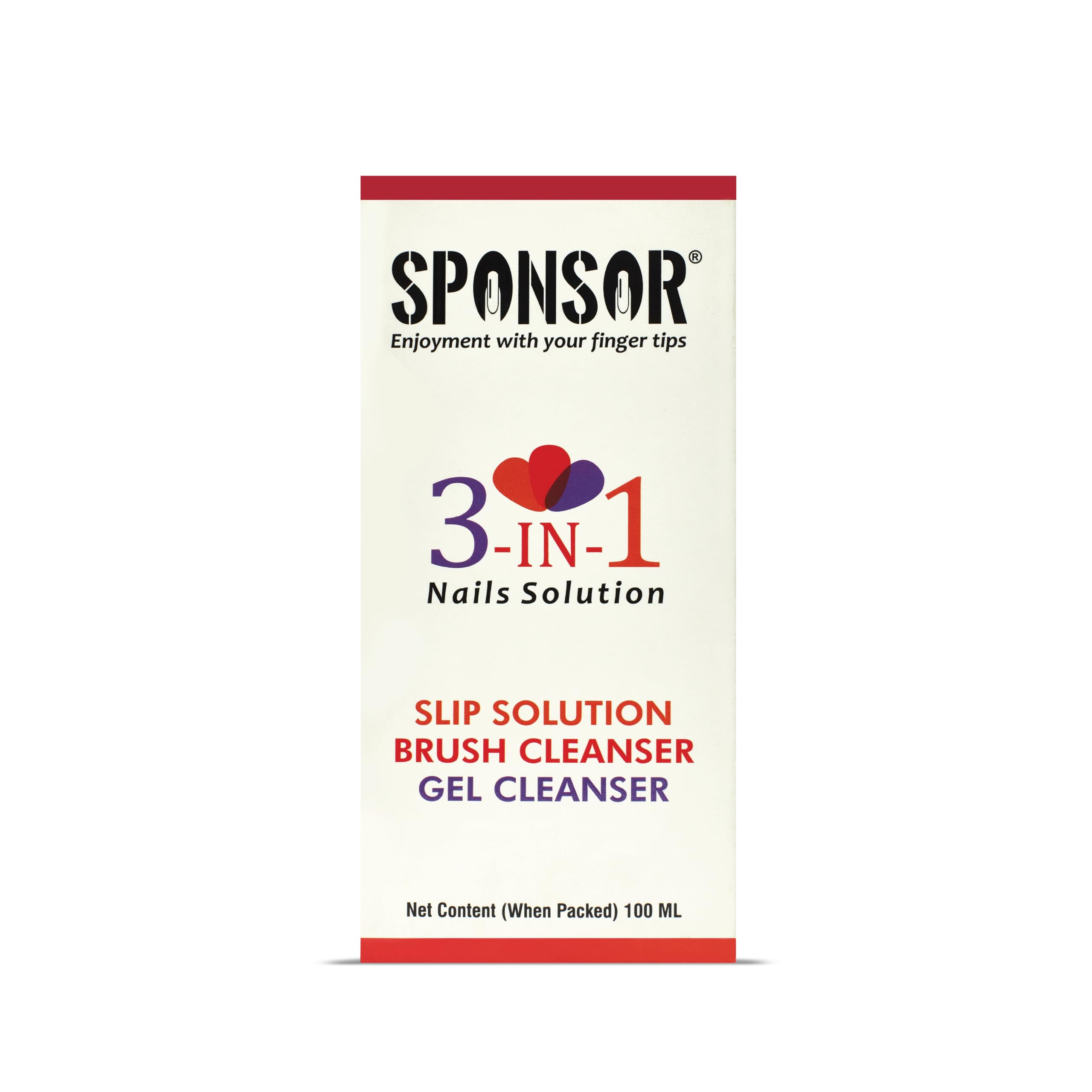 Sponsor 3x1 Nail Solution – Effective Dehydrator, Primer & Cleanser Formula for Professional Nail Prep, Extension & Art | Long-Lasting & Easy to Use (100ml)-image-16