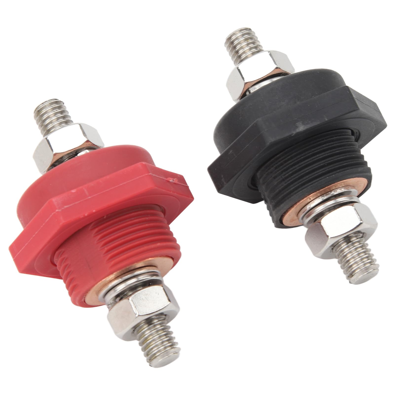Connecteur de borne de batterie, connexion d'alimentation fiable pour divers véhicules, noir rouge