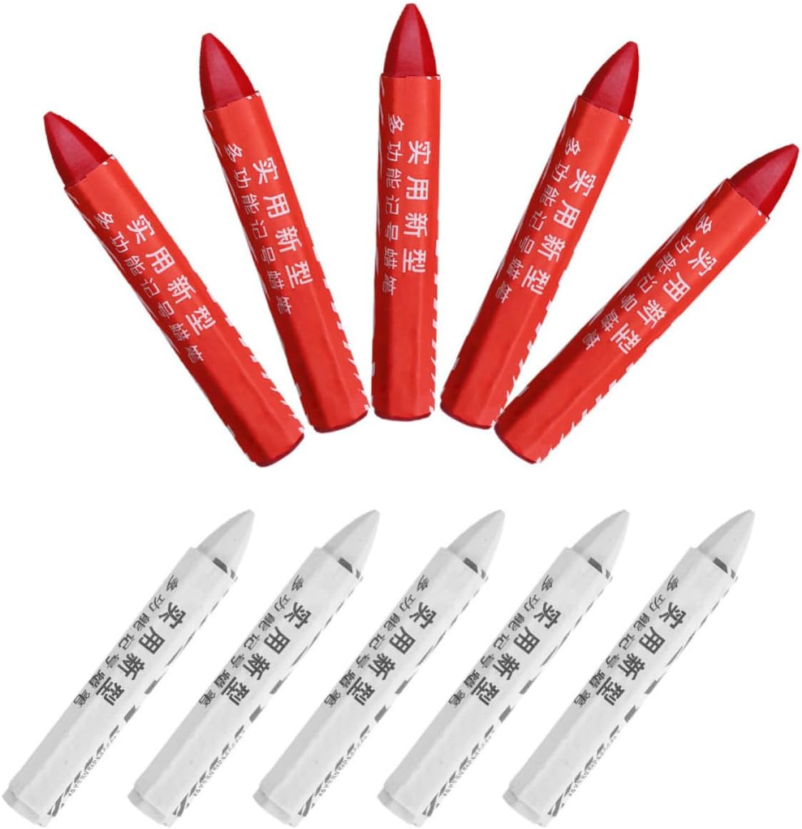Didiseaon Tire Repair Marking Pens Easy to Use Waterproof Wax Crayons 20pcs for Automotive and Bike Tires